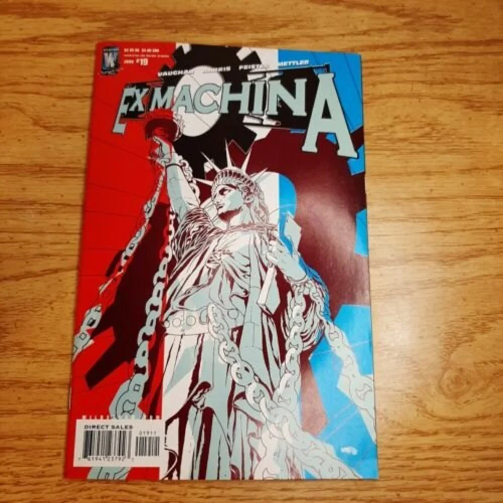 Ex Machina #19 Wildstorm June 2006 Direct Sales cover Comic Book